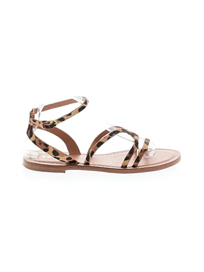 Pre-owned Boden Sandals In Brown