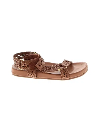 Pre-owned Boden Sandals In Brown