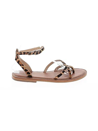 Pre-owned Boden Sandals In Brown