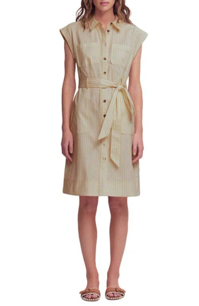 Boden Short Belted Shirt Dress In Neutral