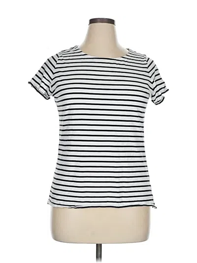 Pre-owned Boden Short Sleeve T-shirt In White