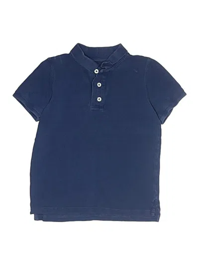 Pre-owned Boden Kids' Short Sleeve Top Blue Tops