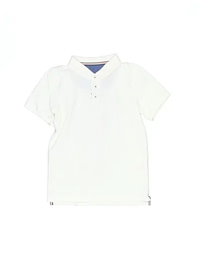 Pre-owned Boden Kids' Short Sleeve Top White Tops