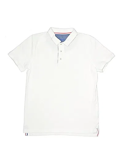 Pre-owned Boden Kids' Short Sleeve Top White Tops
