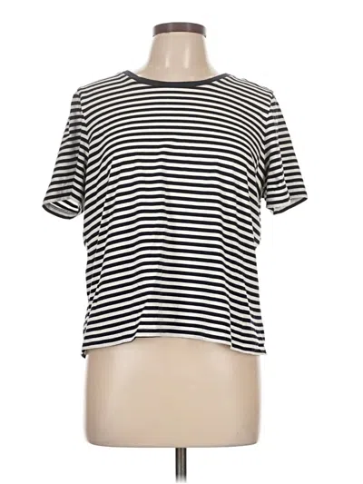 Pre-owned Boden Short Sleeve T-shirt In Black