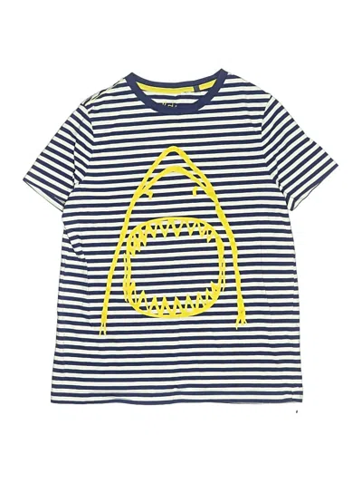 Pre-owned Boden Kids' Short Sleeve T-shirt In Blue