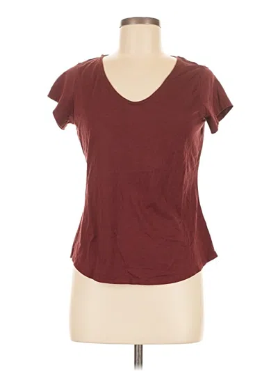 Pre-owned Boden Short Sleeve T-shirt In Brown