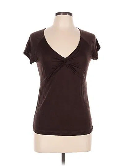 Pre-owned Boden Short Sleeve T-shirt In Brown