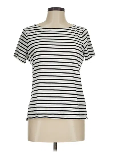 Pre-owned Boden Short Sleeve T-shirt In Ivory
