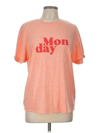 Pre-owned Boden Short Sleeve T-shirt In Orange