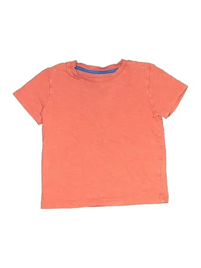 Pre-owned Boden Kids' Short Sleeve T-shirt In Orange