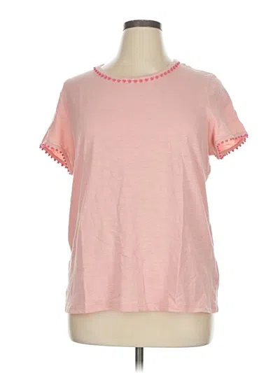 Pre-owned Boden Short Sleeve T-shirt In Pink