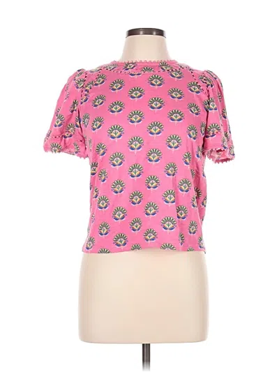 Pre-owned Boden Short Sleeve T-shirt In Pink