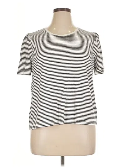 Pre-owned Boden Short Sleeve T-shirt In Silver