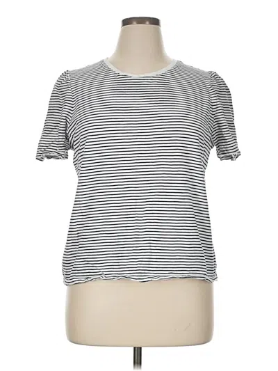 Pre-owned Boden Short Sleeve T-shirt In Silver