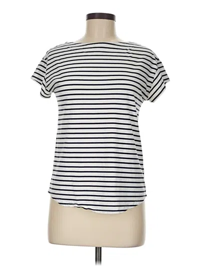 Pre-owned Boden Short Sleeve T-shirt In White