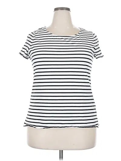 Pre-owned Boden Short Sleeve T-shirt In White