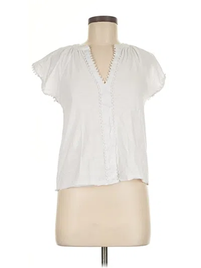 Pre-owned Boden Short Sleeve T-shirt In White