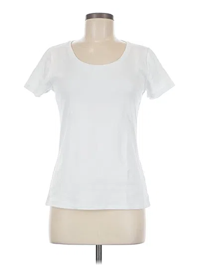 Pre-owned Boden Short Sleeve T-shirt In White