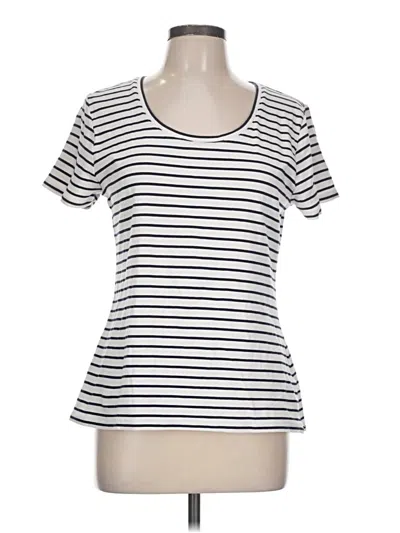 Pre-owned Boden Short Sleeve T-shirt In White