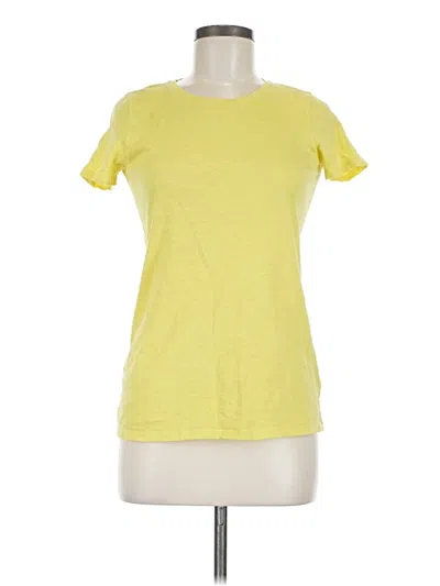 Pre-owned Boden Short Sleeve T-shirt In Yellow