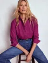 Boden Sienna Cordhemd-sattes Magenta In Purple
