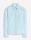 Boden Sienna Cotton Shirt-duck Egg Blue Stripe Female  In Blue