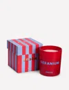 Boden Single Candle Geranium  In Red