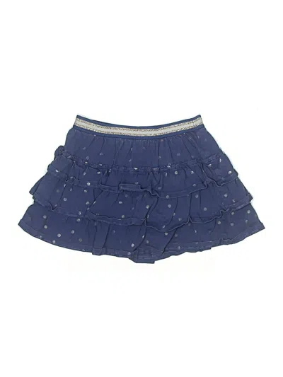 Pre-owned Boden Kids' Skirt In Blue