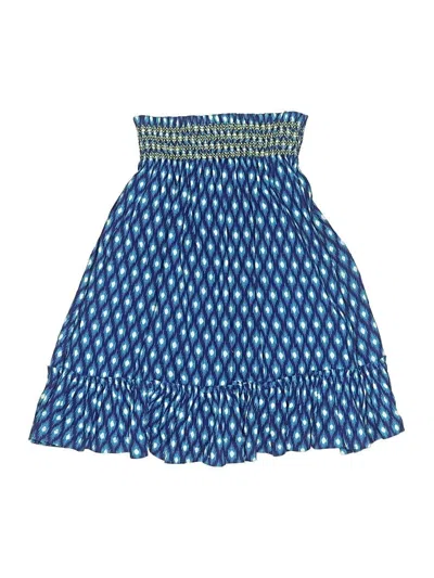 Pre-owned Boden Kids' Skirt In Blue