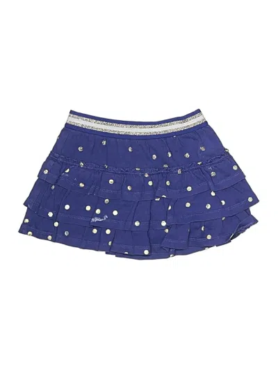 Pre-owned Boden Kids' Skort In Blue