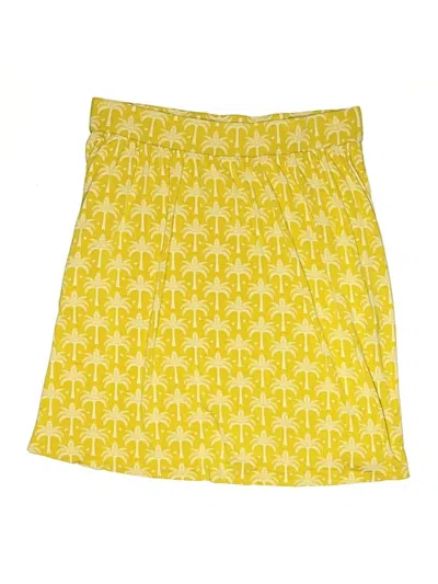 Pre-owned Boden Skort In Yellow