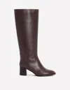 Boden Skye Smart Knee Boots-dark Cherry Female  In Multi