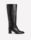 Boden Skye Smart Knee Boots-black Female  In Black