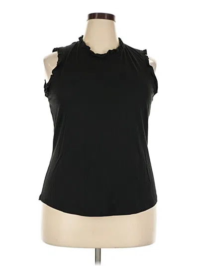 Pre-owned Boden Sleeveless Blouse In Black
