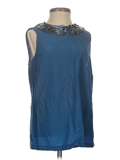 Boden Sleeveless Blouse In Blue