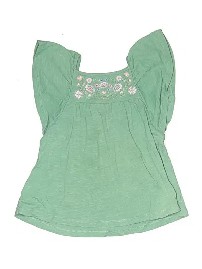 Pre-owned Boden Kids' Sleeveless Blouse In Green