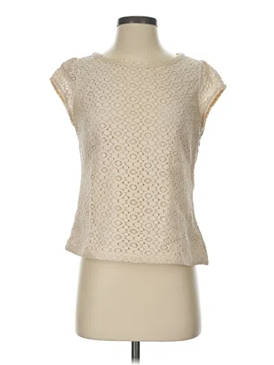 Pre-owned Boden Sleeveless Blouse In Ivory