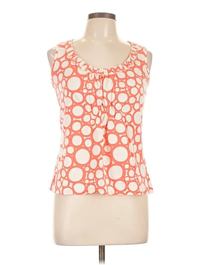 Pre-owned Boden Sleeveless Blouse In Orange