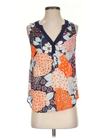 Pre-owned Boden Sleeveless Blouse In Orange
