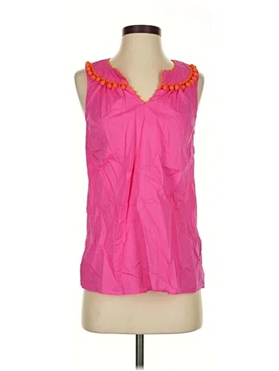 Pre-owned Boden Sleeveless Blouse In Pink