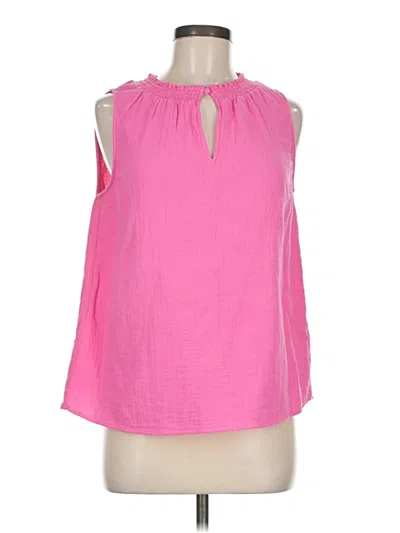 Pre-owned Boden Sleeveless Blouse In Pink