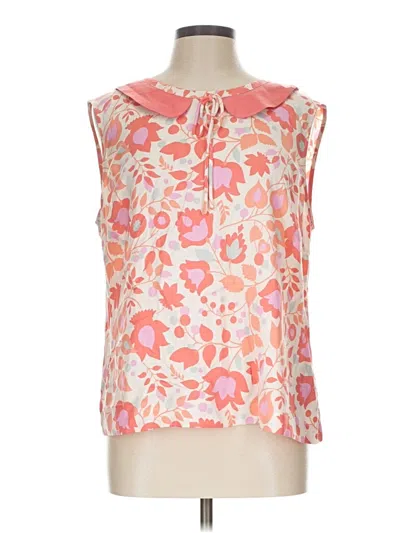 Pre-owned Boden Sleeveless Blouse In Pink
