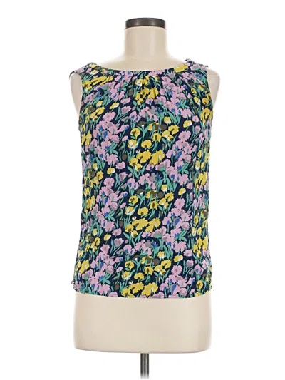 Pre-owned Boden Sleeveless Blouse In Yellow