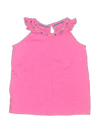 Pre-owned Boden Kids' Sleeveless T-shirt In Pink