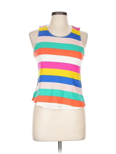 Pre-owned Boden Sleeveless T-shirt In White