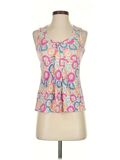 Pre-owned Boden Sleeveless Top Pink Strapless Neckline Tops
