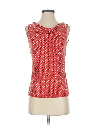 Pre-owned Boden Sleeveless Top Red Cowl Neck Tops