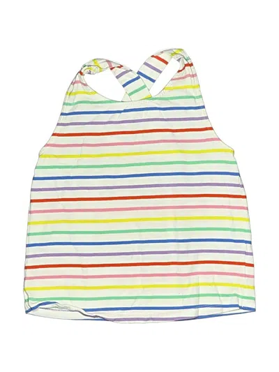 Pre-owned Boden Kids' Sleeveless Top Yellow Halter Neckline Tops