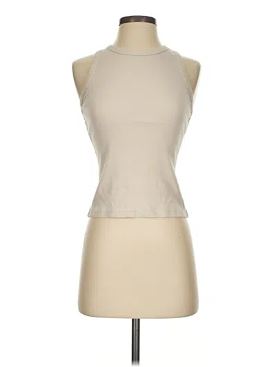 Pre-owned Boden Sleeveless T-shirt In Ivory